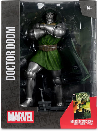 Marvel Collectible 12 Inch Statue Figure 1/6 Scale Posed - Doctor Doom