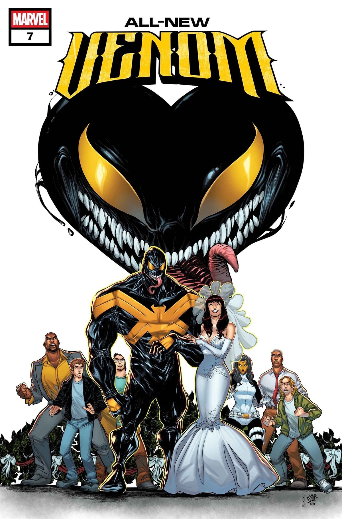ALL-NEW VENOM #7 DAVID BALDEON SPOILER VARIANT