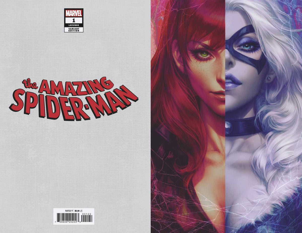 AMAZING SPIDER-MAN #1 ARTGERM VIRGIN VAR