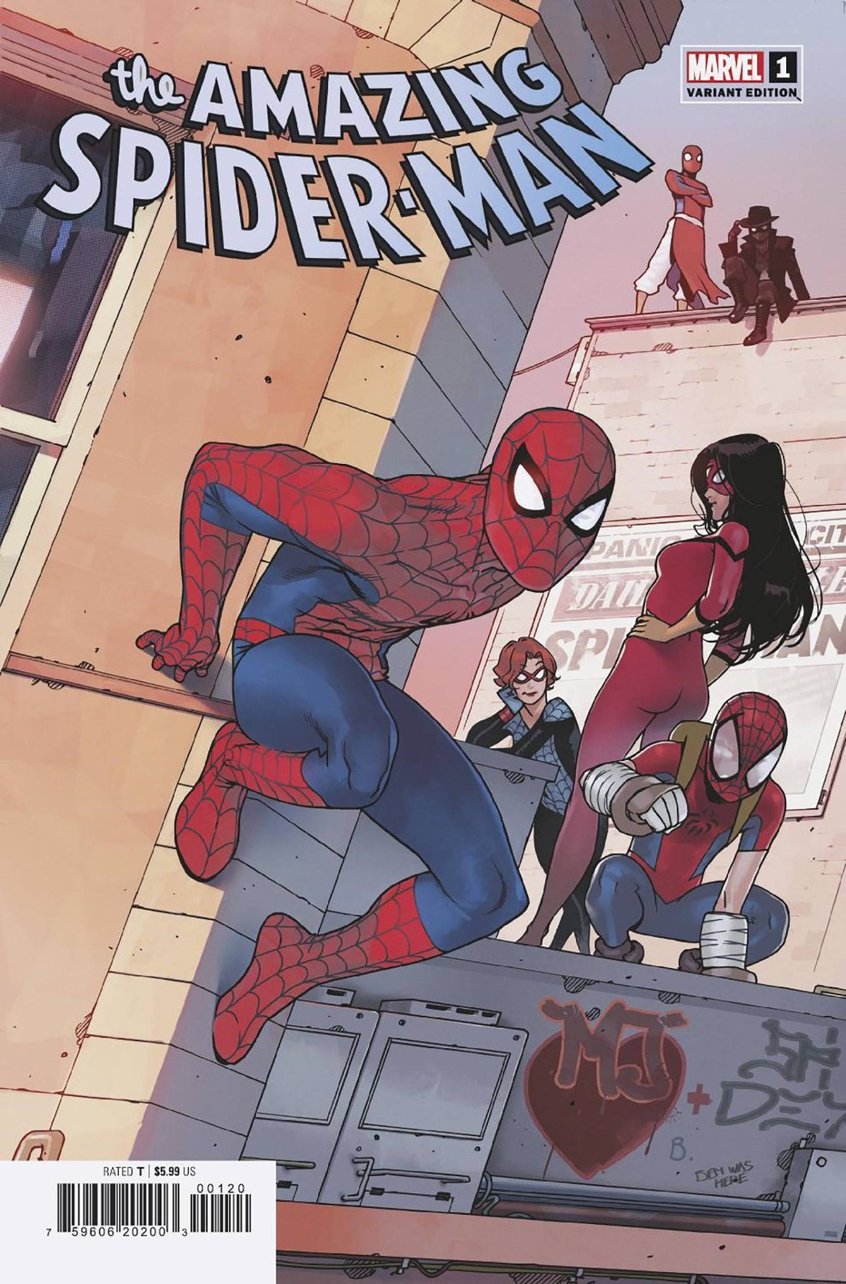 AMAZING SPIDER-MAN #1 BENGAL CONNECTING VAR