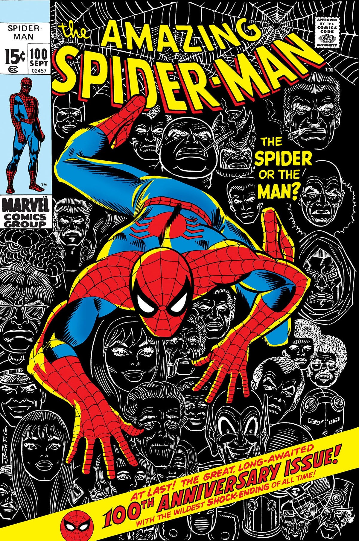 AMAZING SPIDER-MAN #100 FACSIMILE EDITION FOIL VARIANT