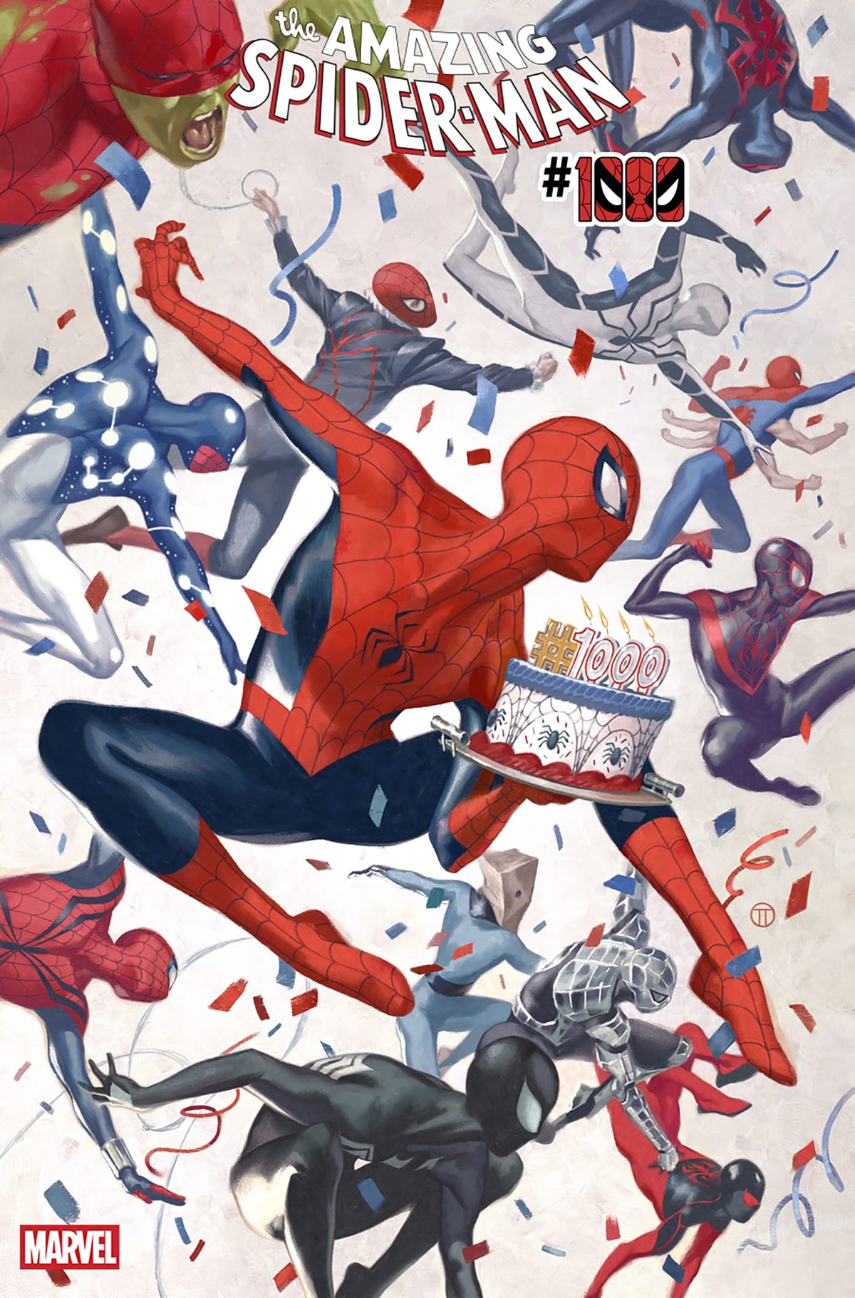 AMAZING SPIDER-MAN #1000 JULIAN TOTINO TEDESCO VARIANT (Release Date: 09/16/2026)
