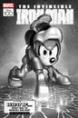 AMAZING SPIDER-MAN #27 1:100 INCV SCIARRONE DISNEY100 B&W