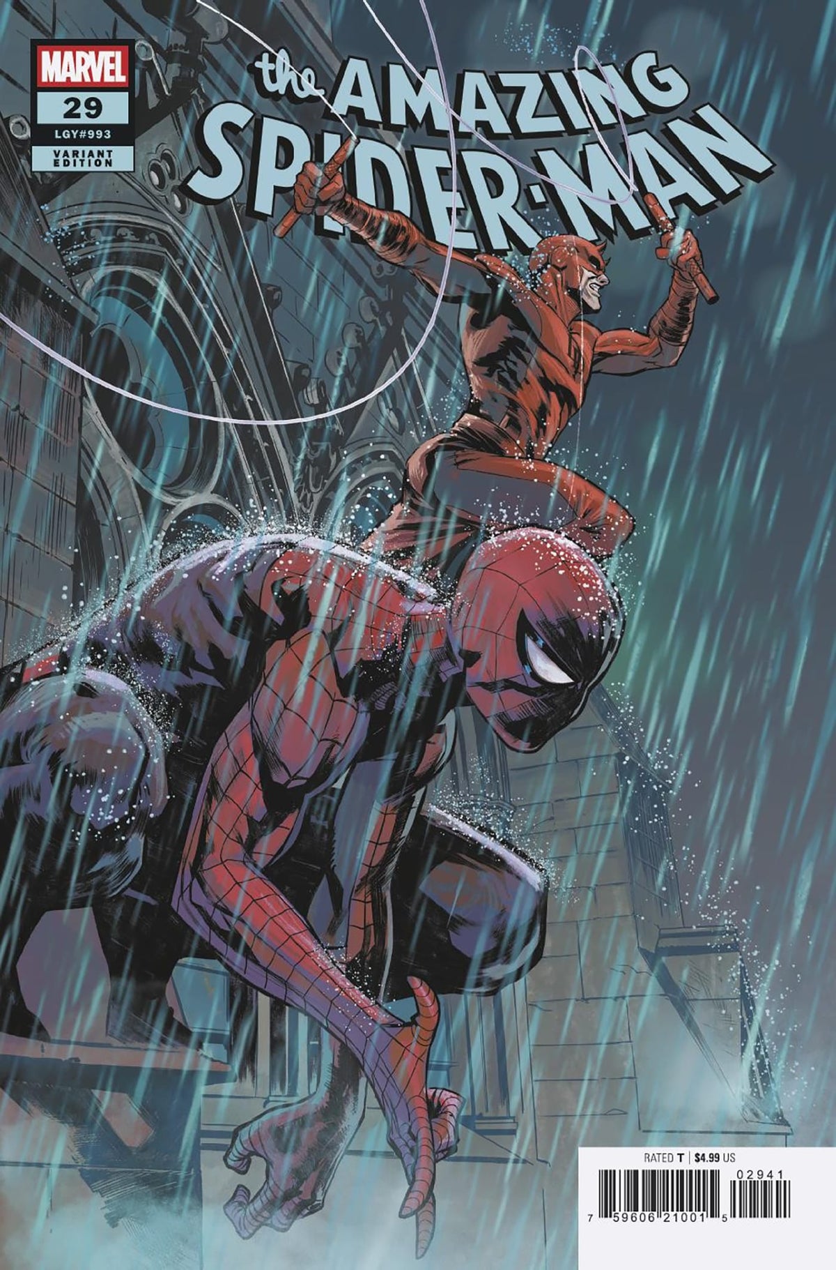 AMAZING SPIDER-MAN #29 FRANCESCO MANNA VARIANT