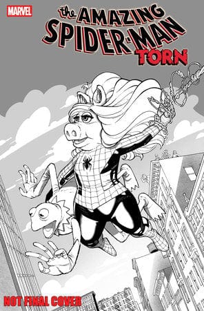 AMAZING SPIDER-MAN: TORN #1 JAVIER GARRON VARIANT