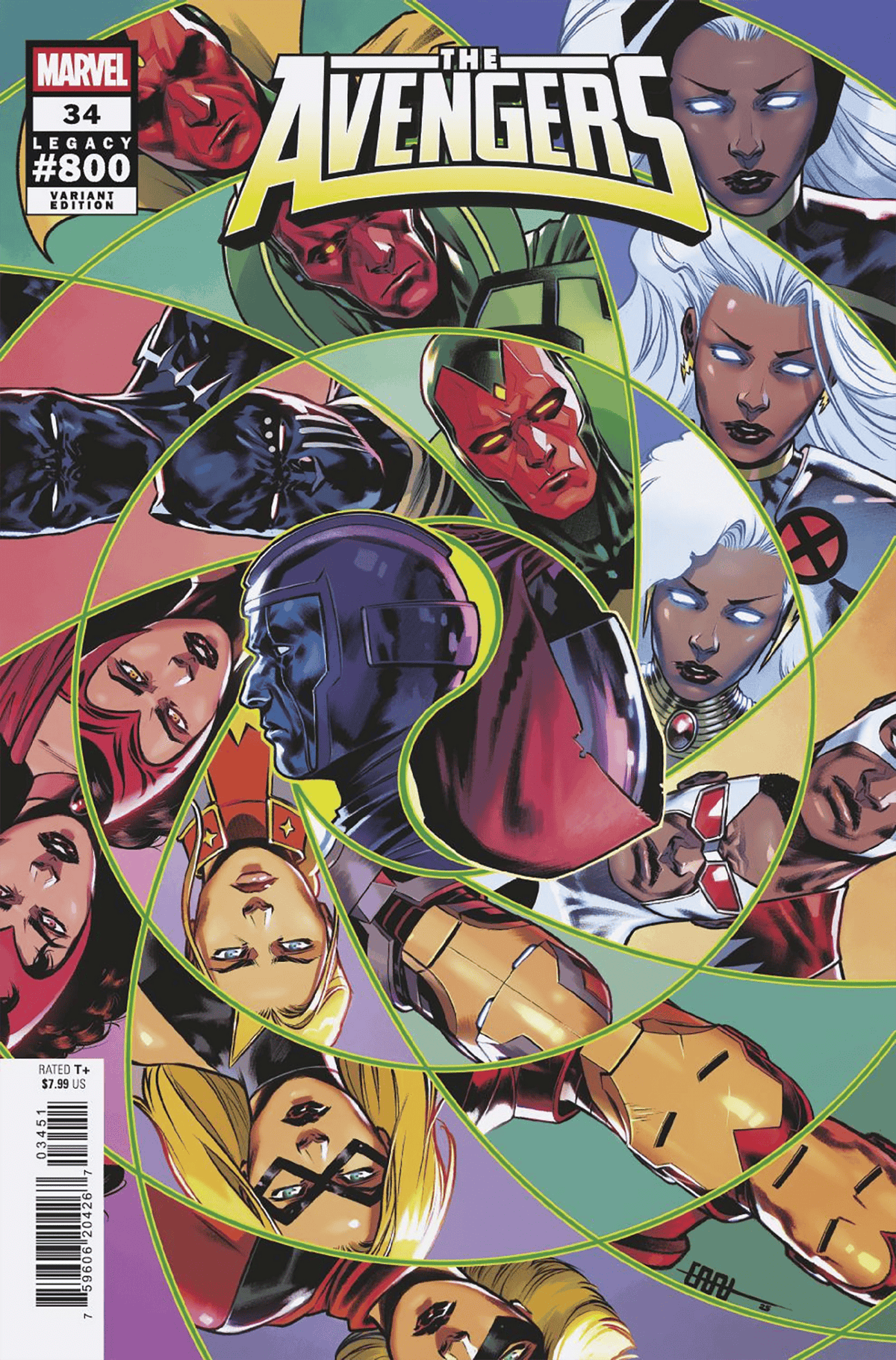 AVENGERS #34 CAFU VARIANT