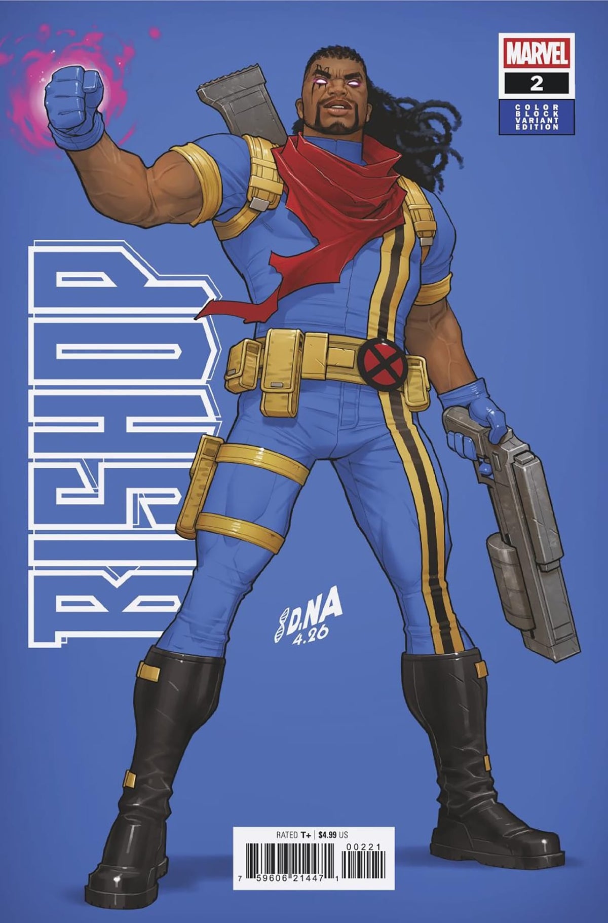 BISHOP #2 DAVID NAKAYAMA COLOR BLOCK BLUE VARIANT