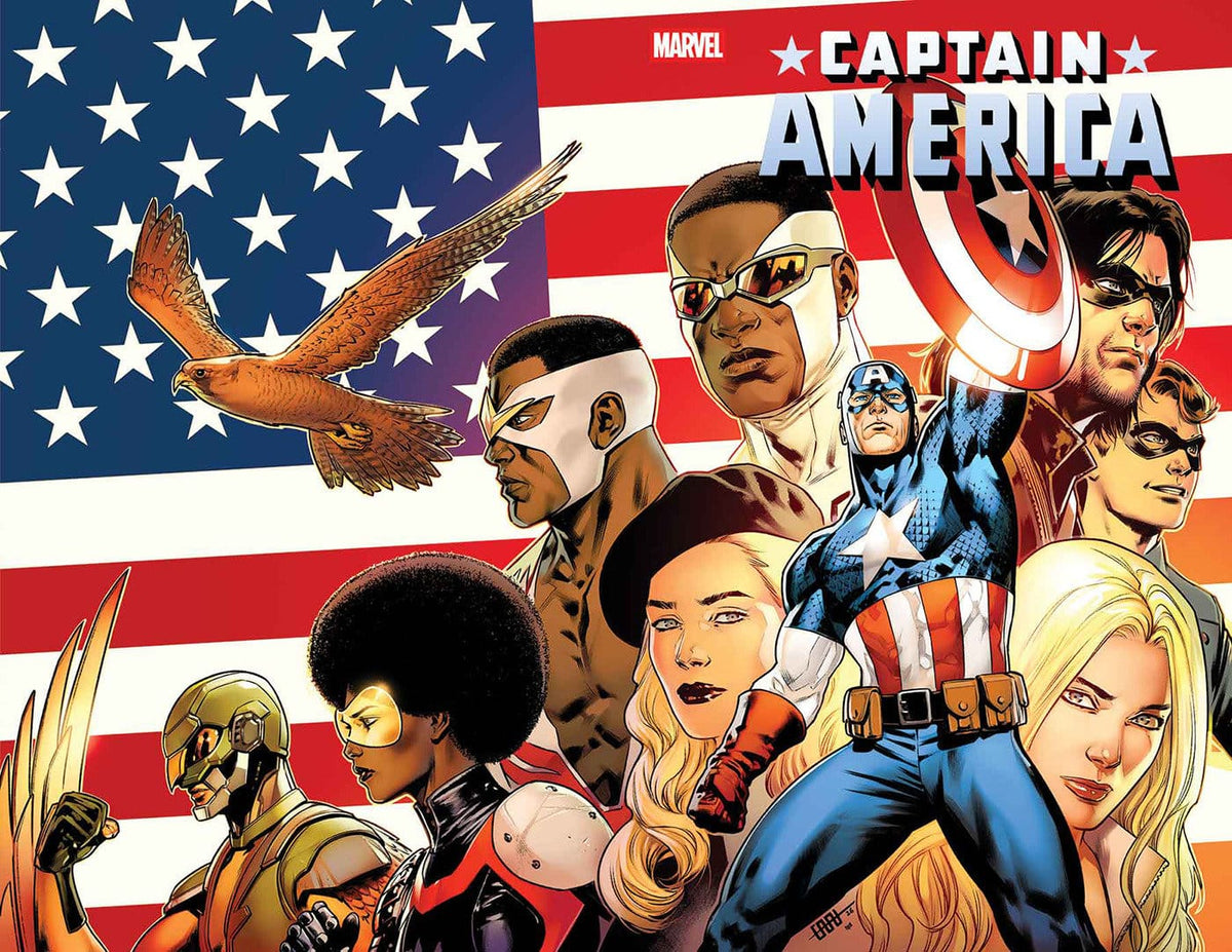 CAPTAIN AMERICA #13 CAFU SEMIQUINCENTENNIAL WRAPAROUND VARIANT [ARM]