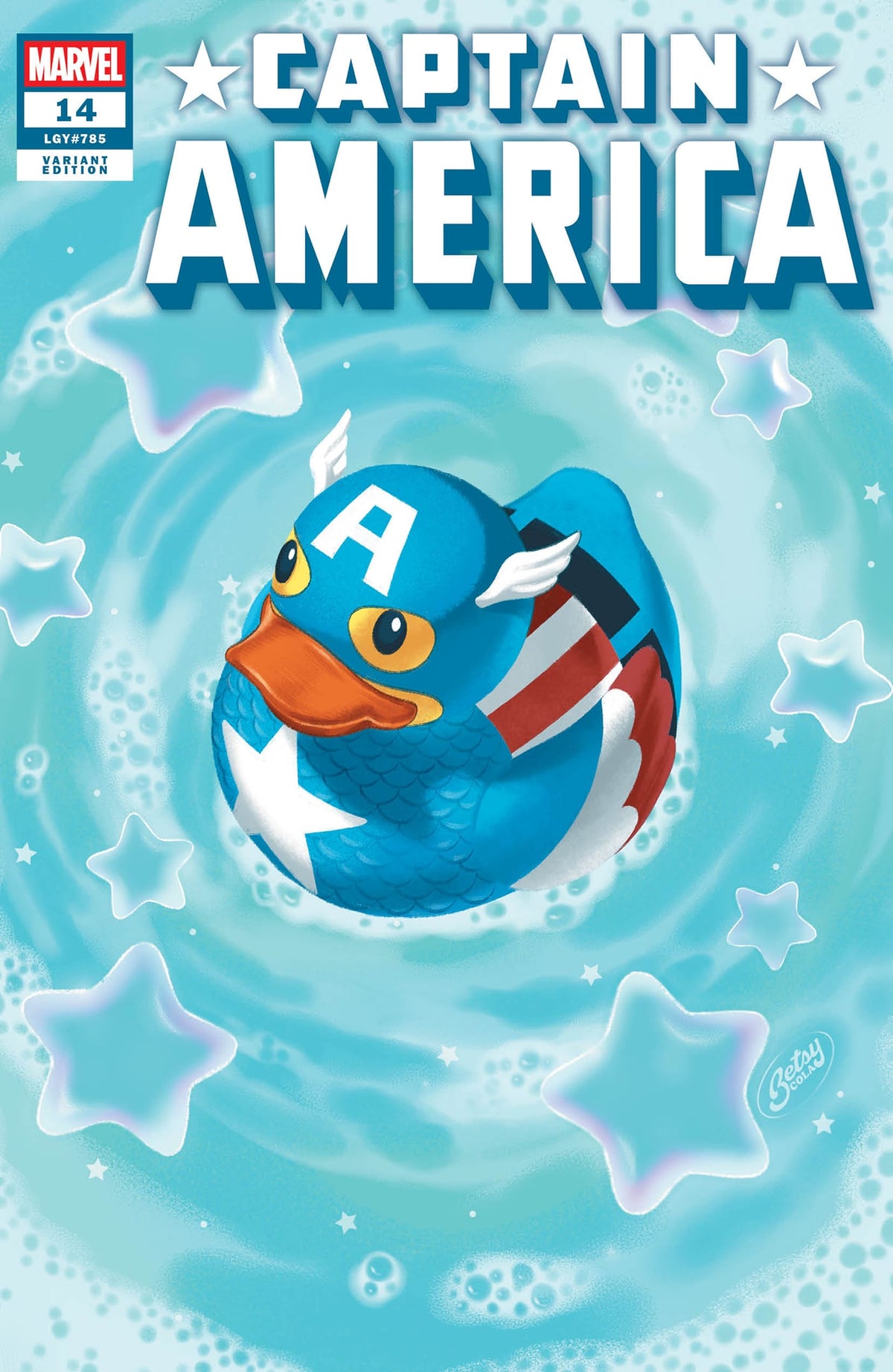 CAPTAIN AMERICA #14 BETSY COLA MARVEL DUCK VARIANT [ARM] (Release Date: 08/05/2026)