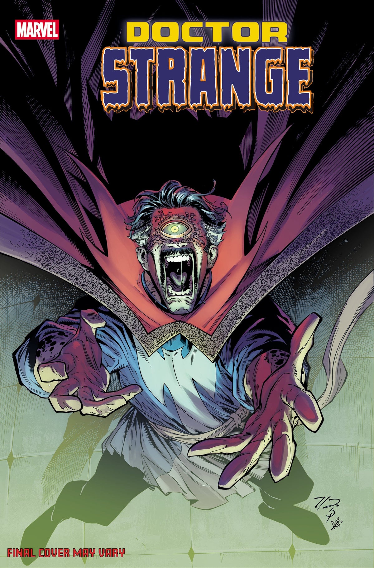DOCTOR STRANGE #4 NETHO DIAZ MARVEL MONSTER VARIANT