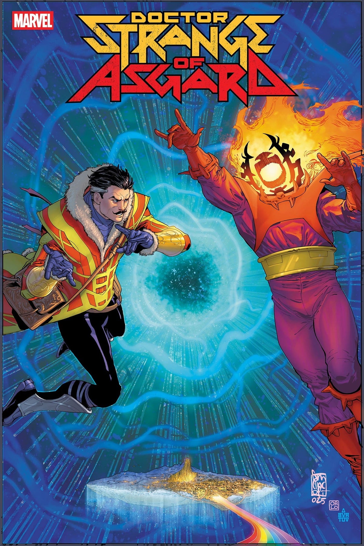 DOCTOR STRANGE OF ASGARD #4 GIUSEPPE CAMUNCOLI BRING ON THE BAD GUYS VARIANT [DOOM]
