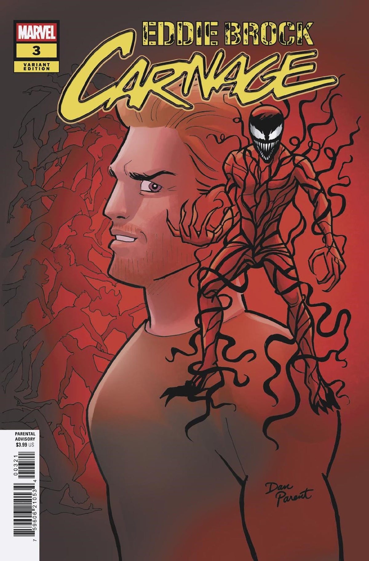 EDDIE BROCK: CARNAGE #3 DAN PARENT VARIANT
