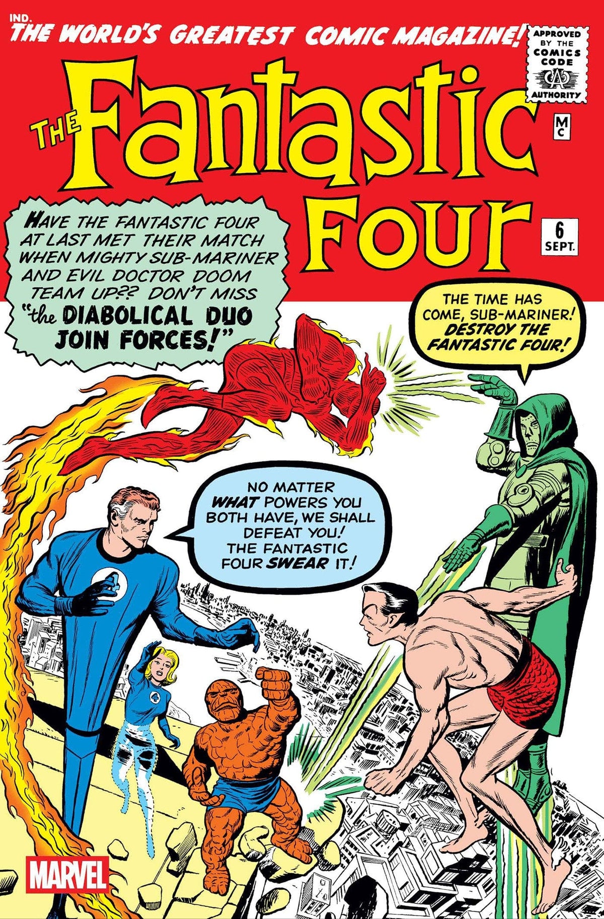 FANTASTIC FOUR #6 FACSIMILE EDITION FOIL VARIANT