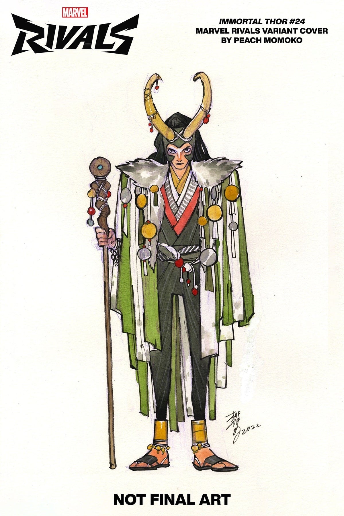 IMMORTAL THOR #24 PEACH MOMOKO MARVEL RIVALS VARIANT