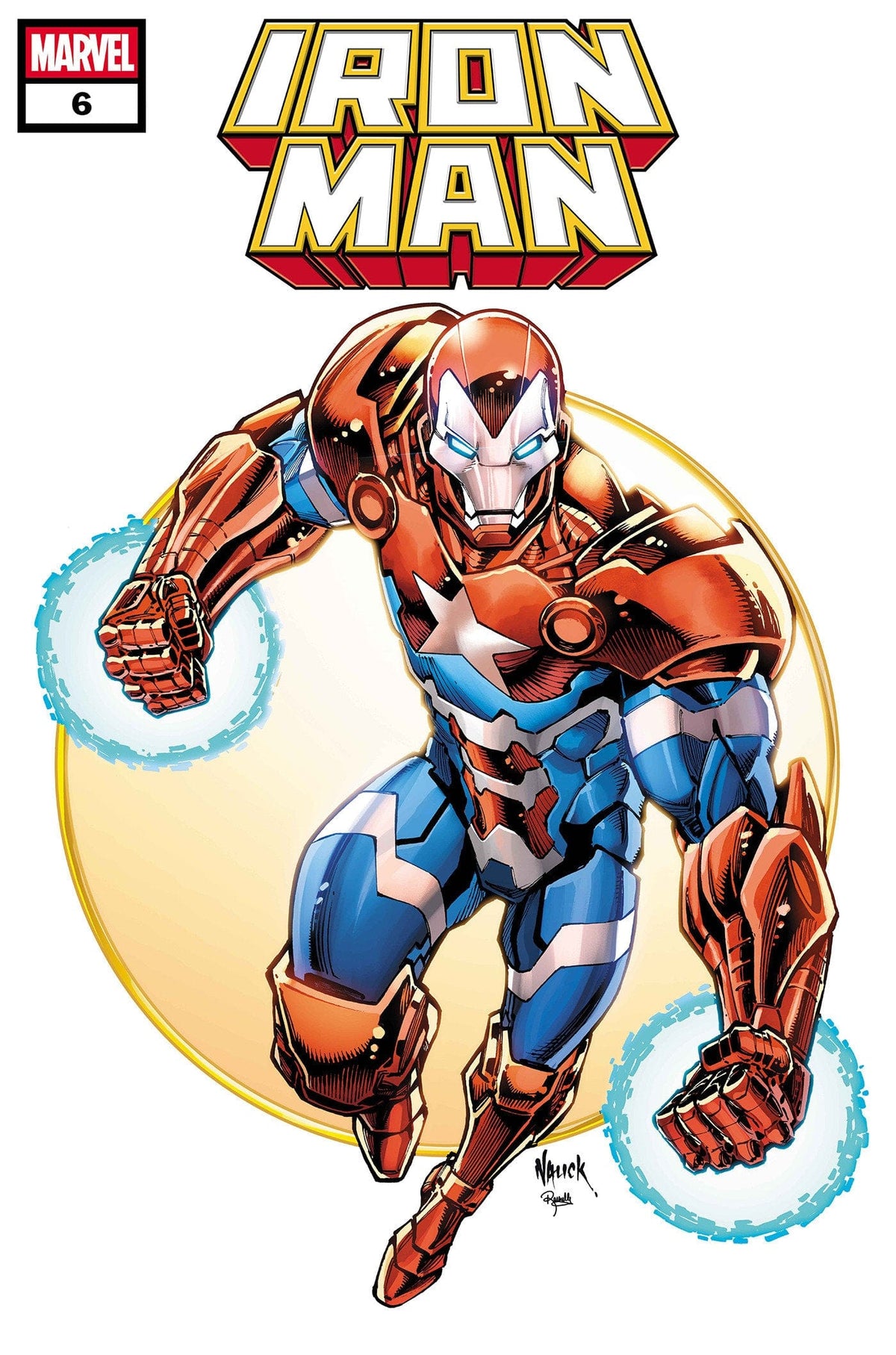 IRON MAN #6 TODD NAUCK ICONIC VARIANT