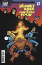 PLANET OF THE APES VS. FANTASTIC FOUR #4 MIKE HAWTHORNE VARIANT