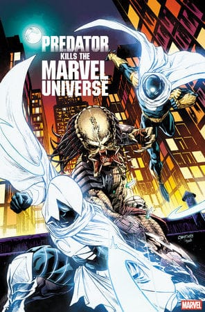 PREDATOR KILLS THE MARVEL UNIVERSE #1 CORY SMITH HUNTING THE HUNTERS VARIANT
