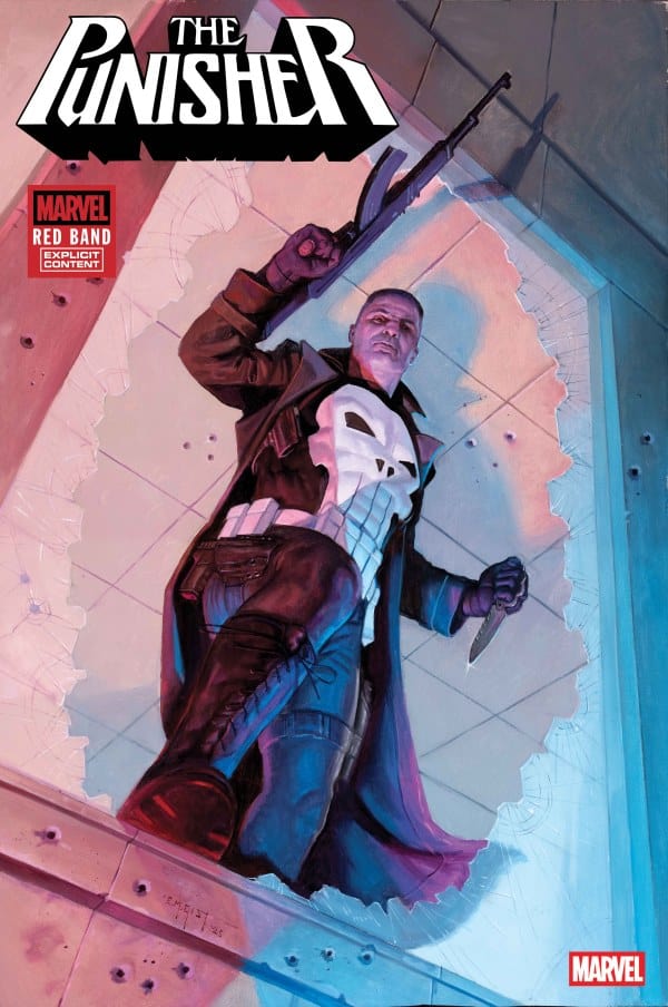 PUNISHER: RED BAND #1 E.M. GIST VARIANT [POLYBAGGED]