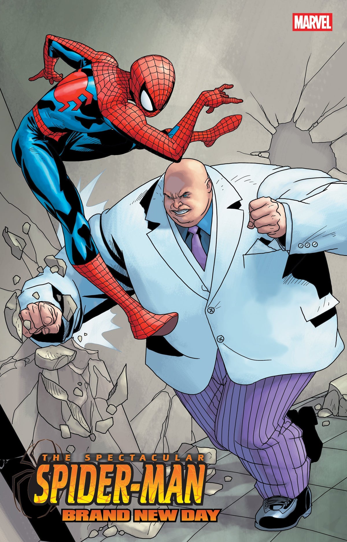 SPECTACULAR SPIDER-MAN: BRAND NEW DAY #1 SALVADOR LARROCA VARIANT