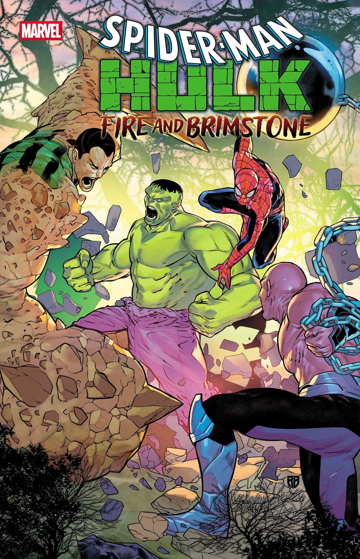 SPIDER-MAN/HULK: FIRE AND BRIMSTONE #1 (Release Date: 08/19/2026)
