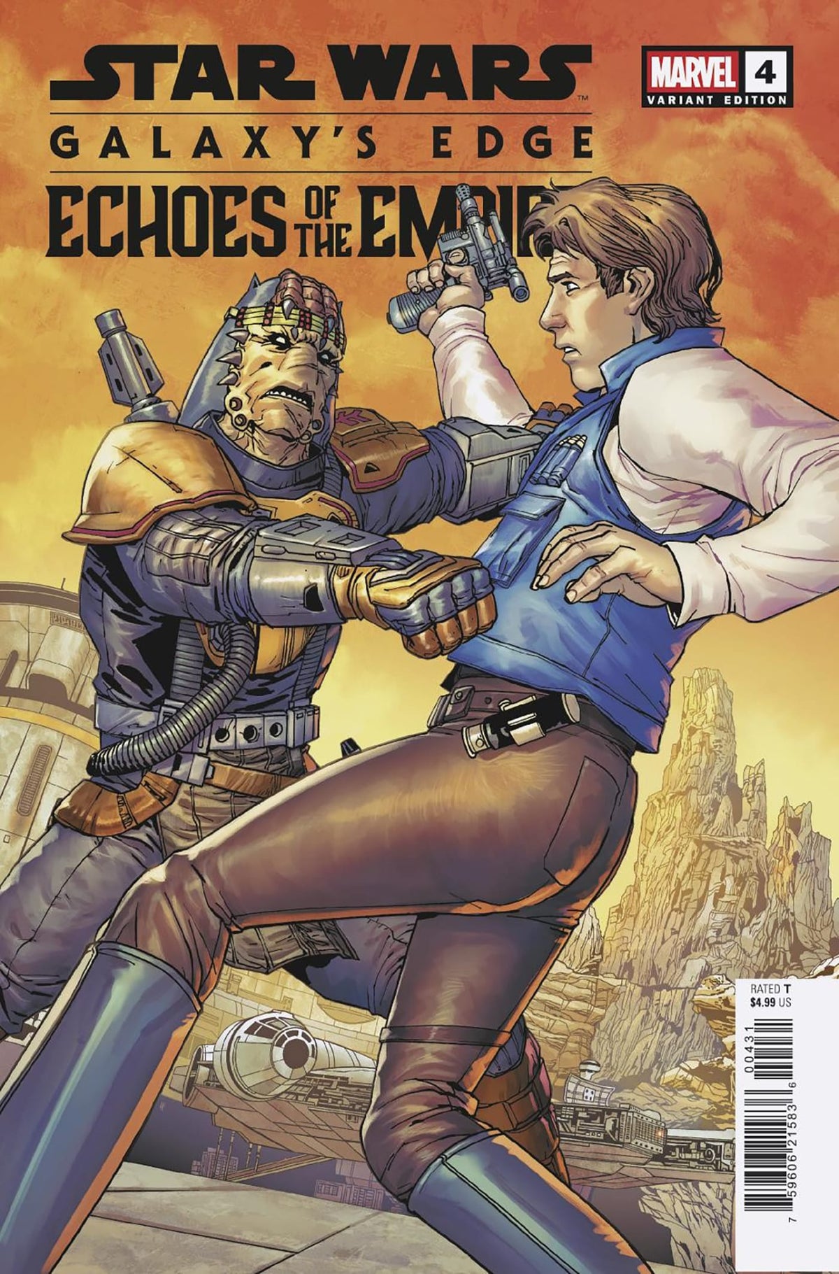 STAR WARS: GALAXY'S EDGE - ECHOES OF THE EMPIRE #4 GIUSEPPE CAMUNCOLI VARIANT