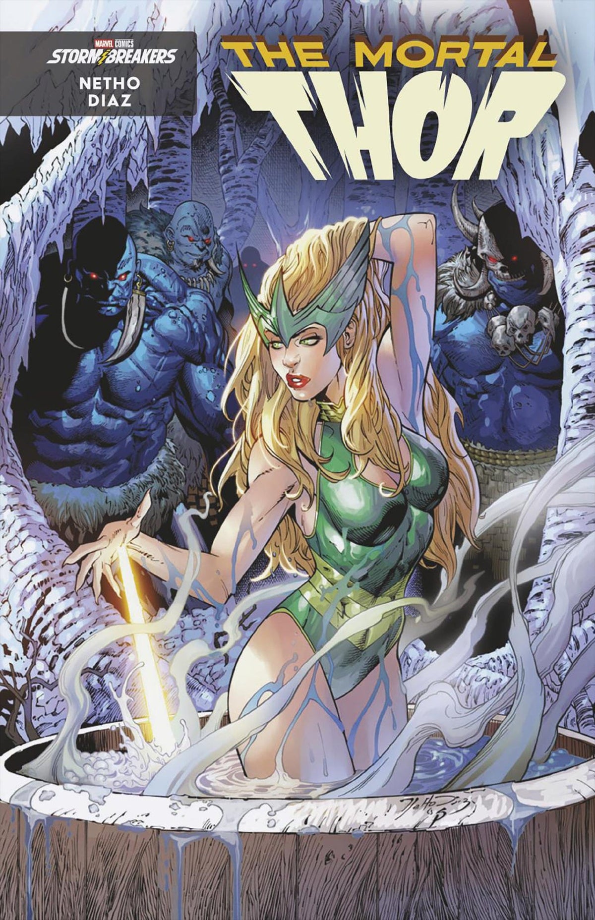 THOR #5 NETHO DIAZ WINTER BREAK VARIANT