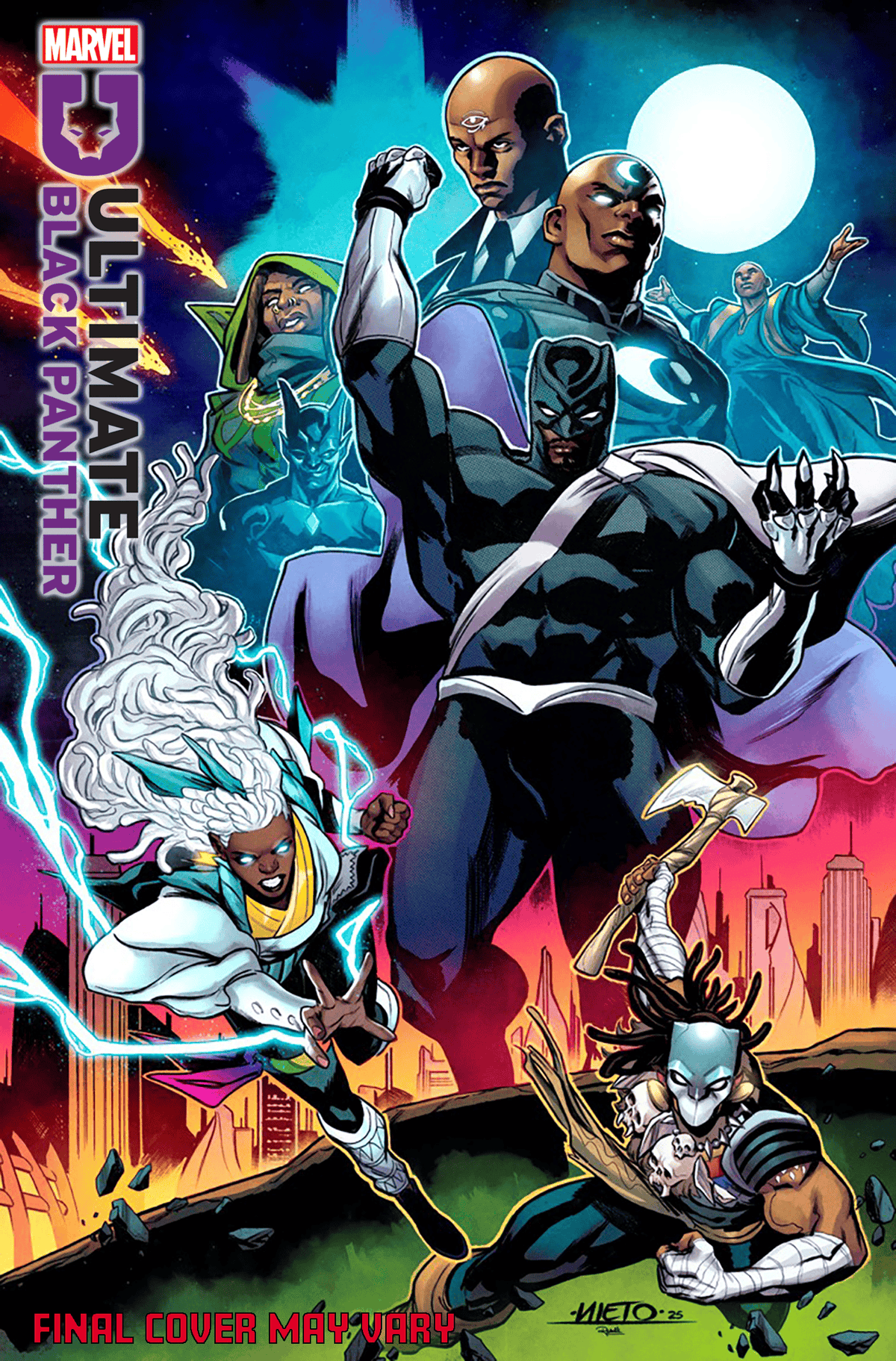 ULTIMATE BLACK PANTHER #24 CARLOS NIETO VARIANT