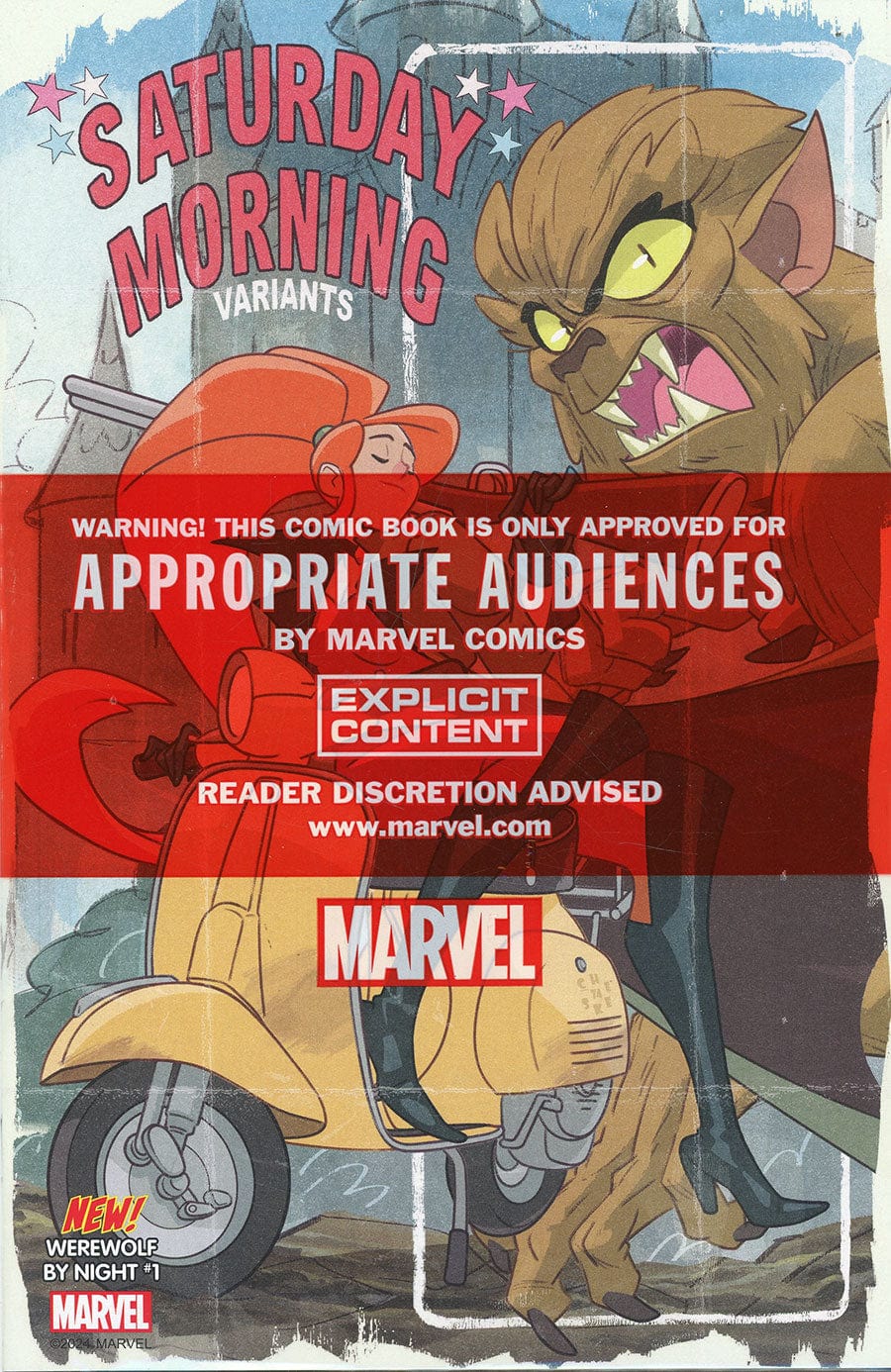 WEREWOLF BY NIGHT: RED BAND #1 SEAN GALLOWAY SATURDAY MORNING VARIANT [POLYBAGGE D]
