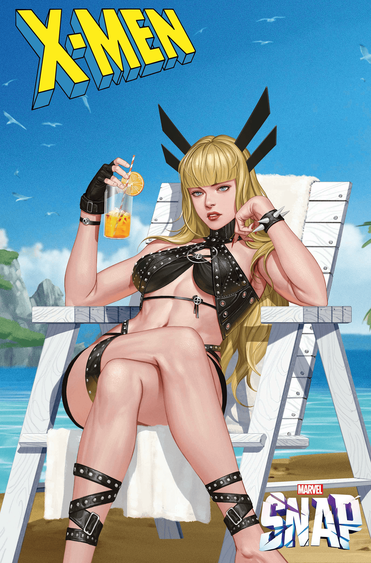 X-MEN #34 INHYUK LEE MARVEL SNAP SWIMSUIT VARIANT
