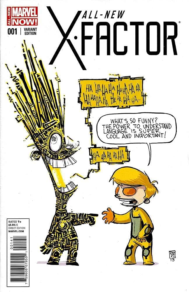 ALL NEW X-FACTOR #1 YOUNG VAR ANMN