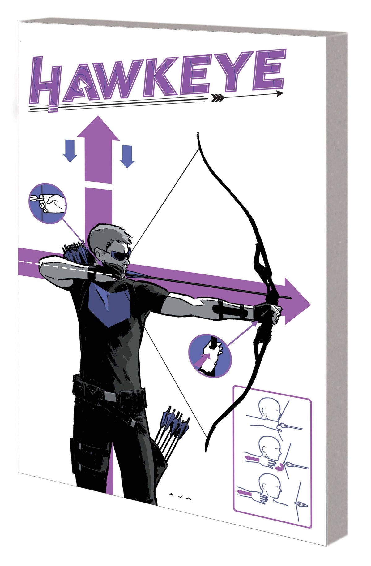 Hawkeye By Fraction Aja TP Saga Barton Bishop Aja DM Var