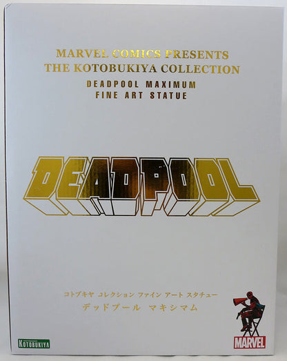 Marvel Comics Presents 12 Inch Statue Figure Fine Art Statue - Maximum Deadpool