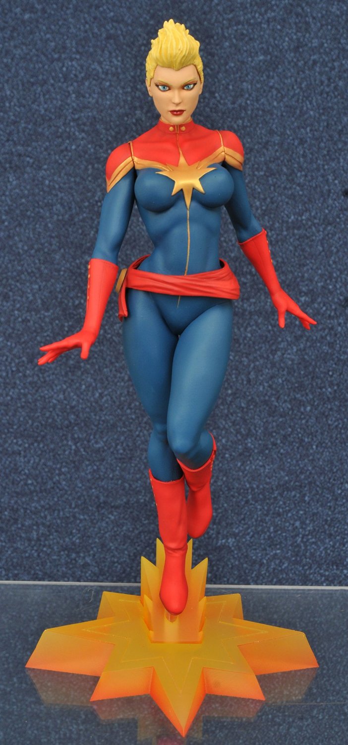 Marvel Gallery 9 Inch Statue Figure Exclusive - Mohawk Captain Marvel SDCC 2016
