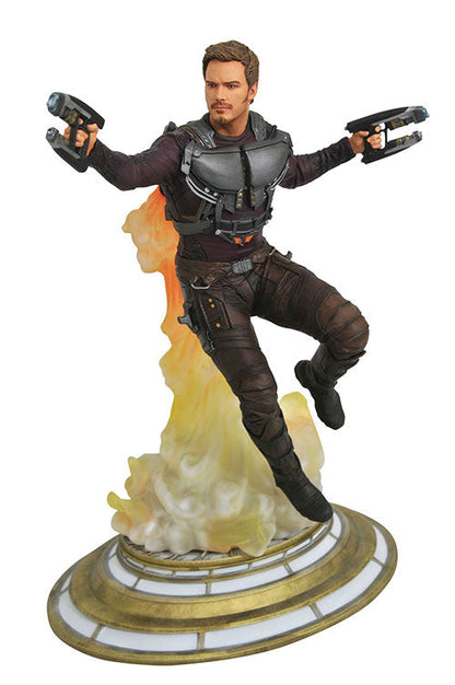 Marvel Gallery 9 Inch Statue Figure Guardians Of The Galaxy - Star-Lord (Shelf Wear Packaging)