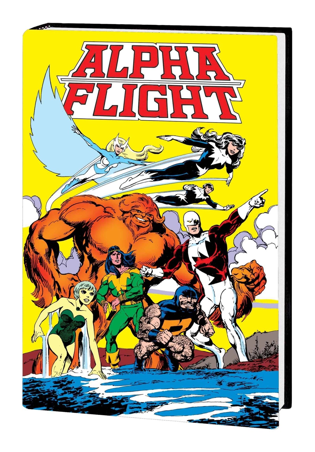 Alpha Flight By John Byrne Omnibus HC DM Var (New Printing)