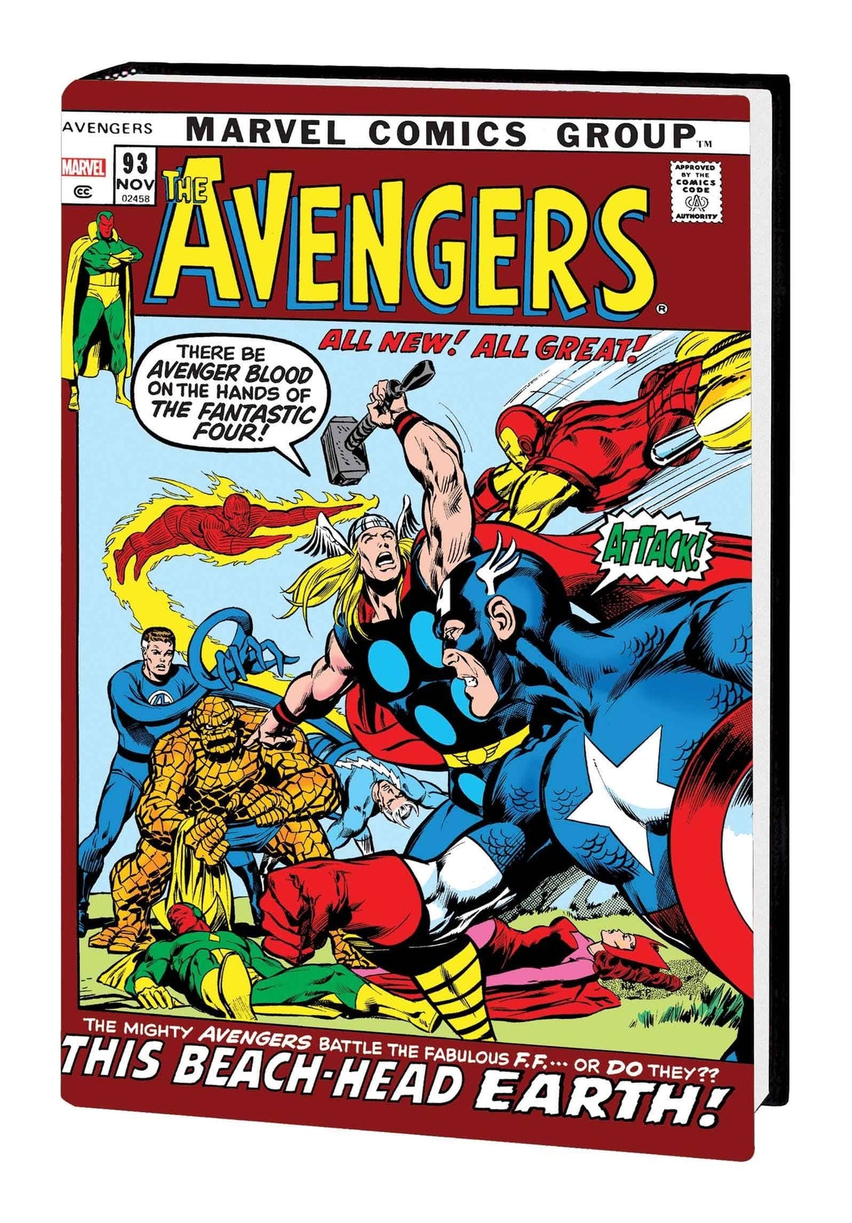 Avengers Omnibus HC Vol 04 DM Var
