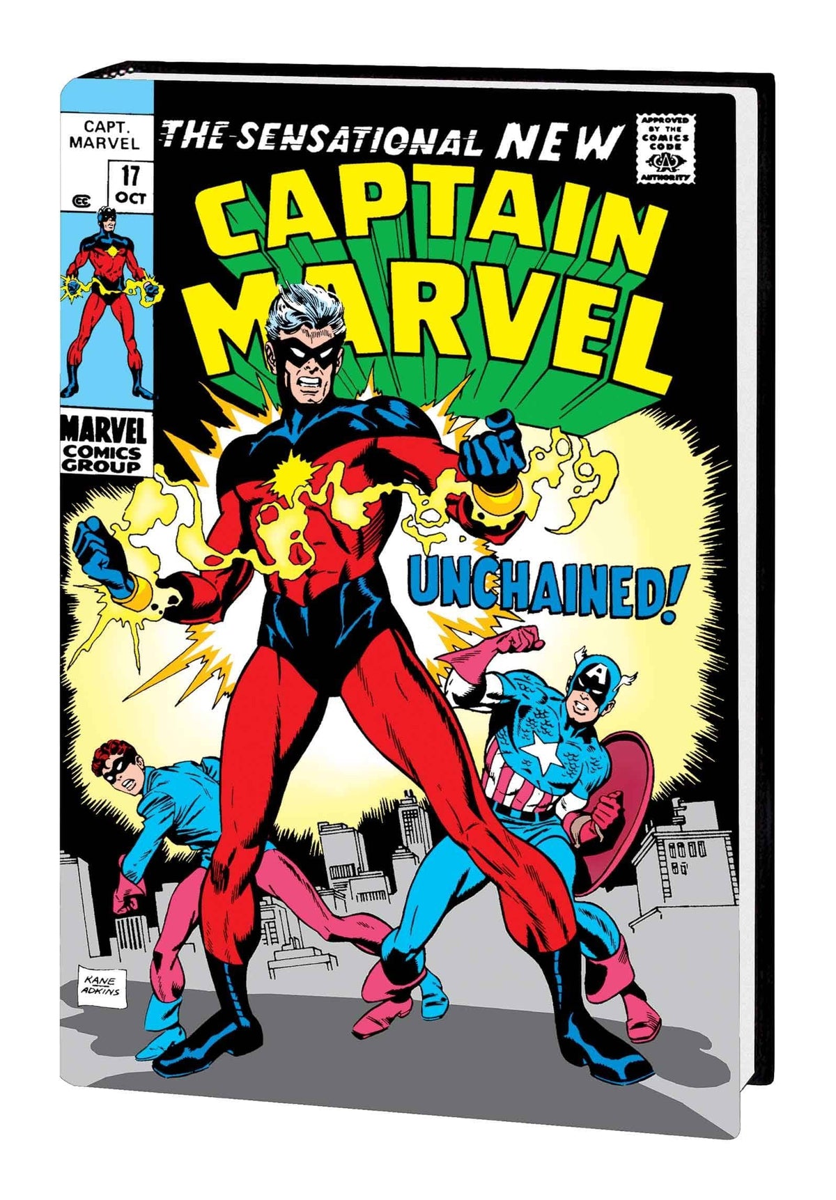 Captain Mar-Vell Omnibus HC Vol 01 Kane Cvr