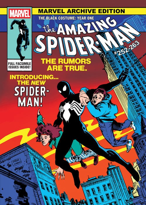 Marvel Archive Edition: Amazing Spider-Man – The Black Costume, Year One Gallery Edition Ron Frenz Original First Issue Cover