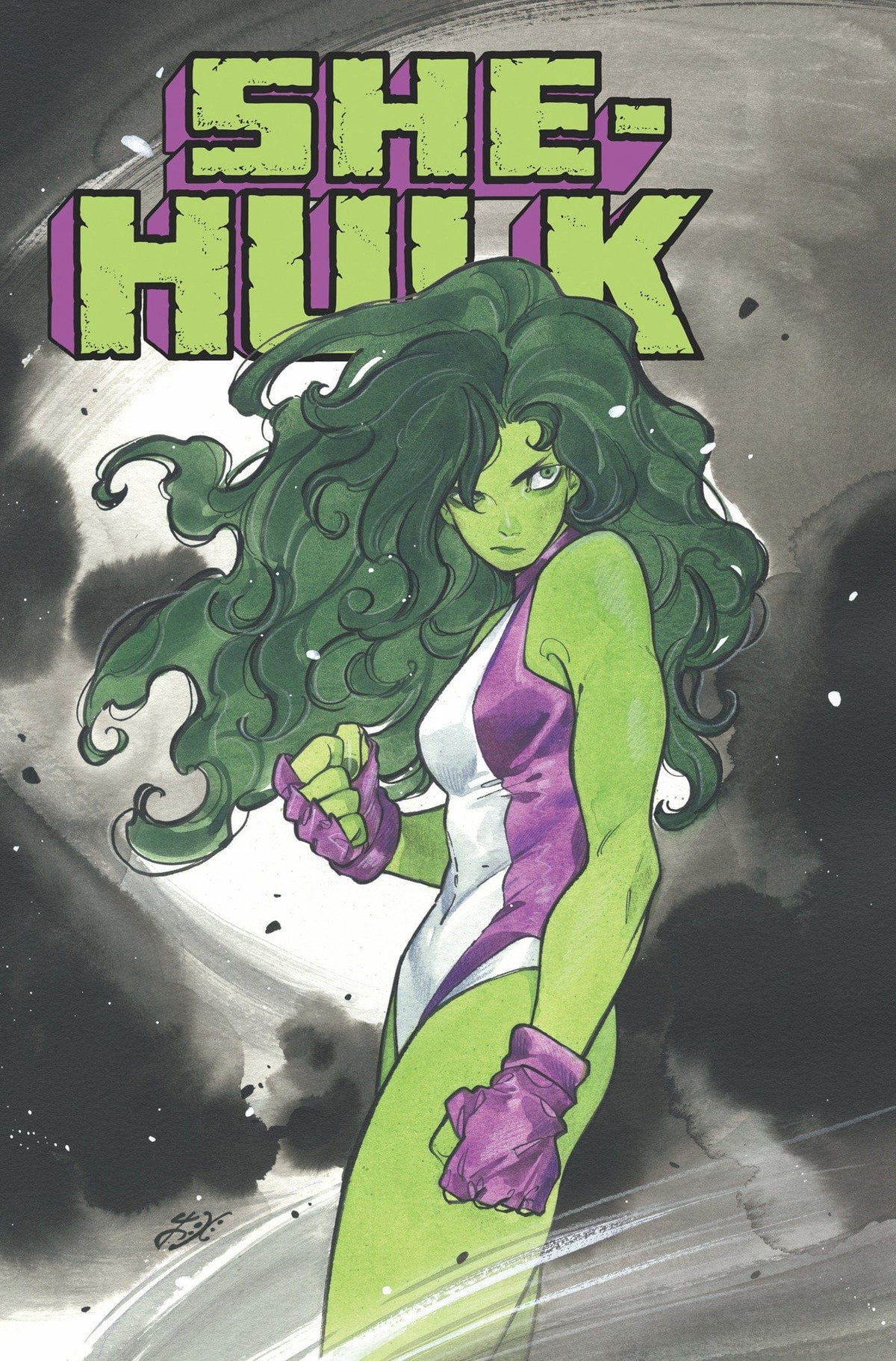 SHE-HULK BY RAINBOW ROWELL OMNIBUS PEACH MOMOKO COVER [DM ONLY]