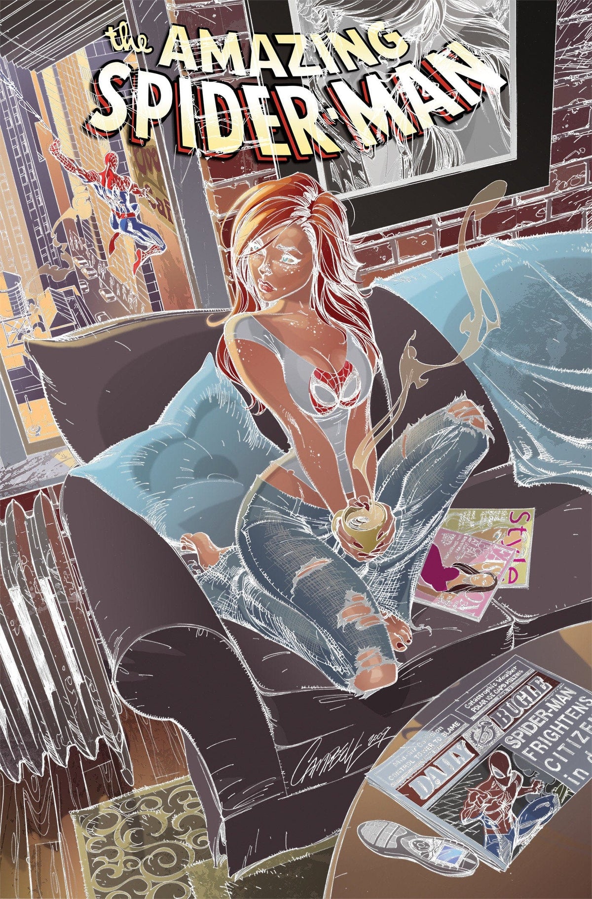 Spider-Man: Brand New Day Omnibus Vol. 2 J. Scott Campbell Cover [DM Only]