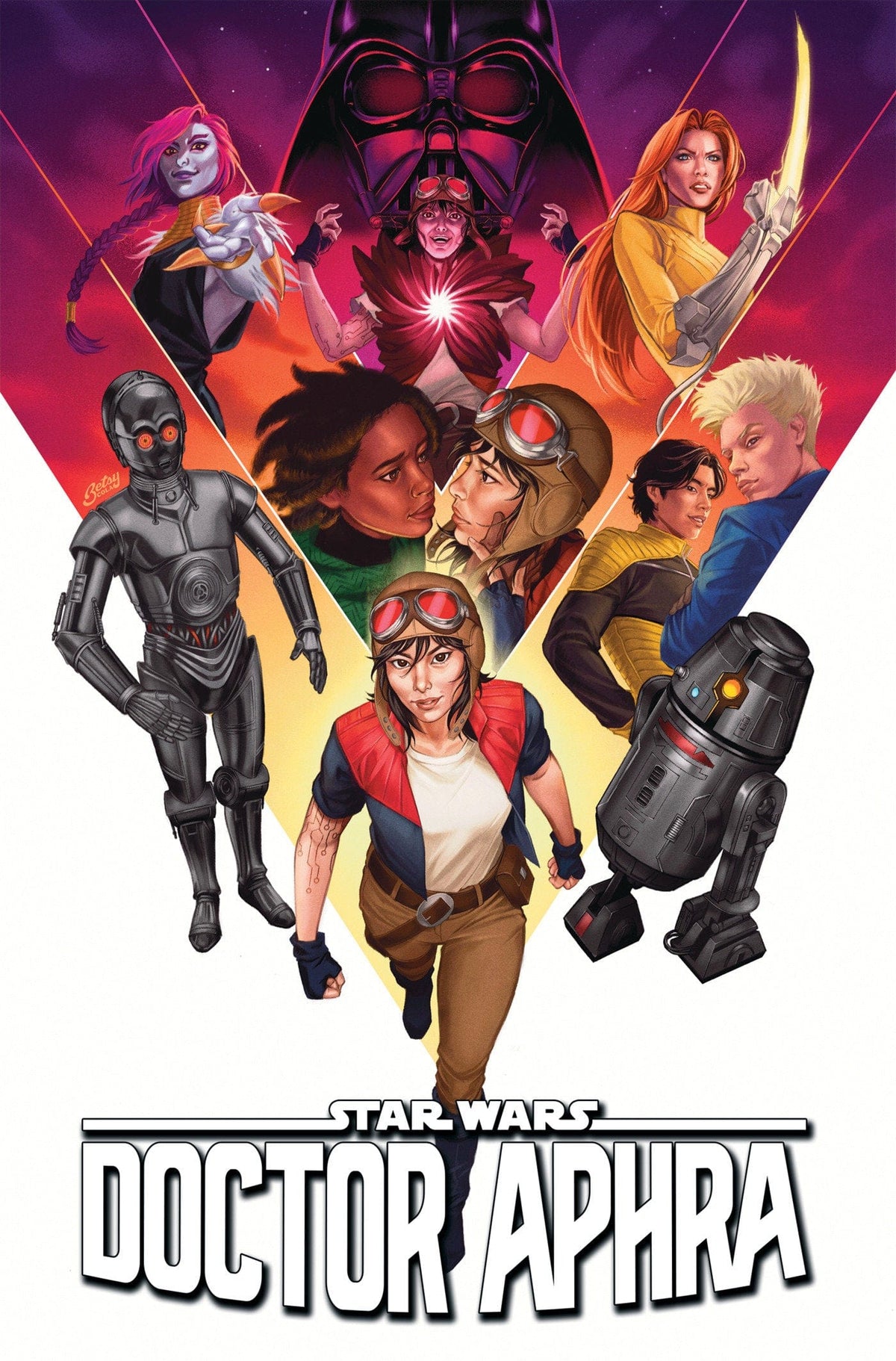 Star Wars: Doctor Aphra - Friends And Enemies Omnibus Betsy Cola Cover [DM Only] HC