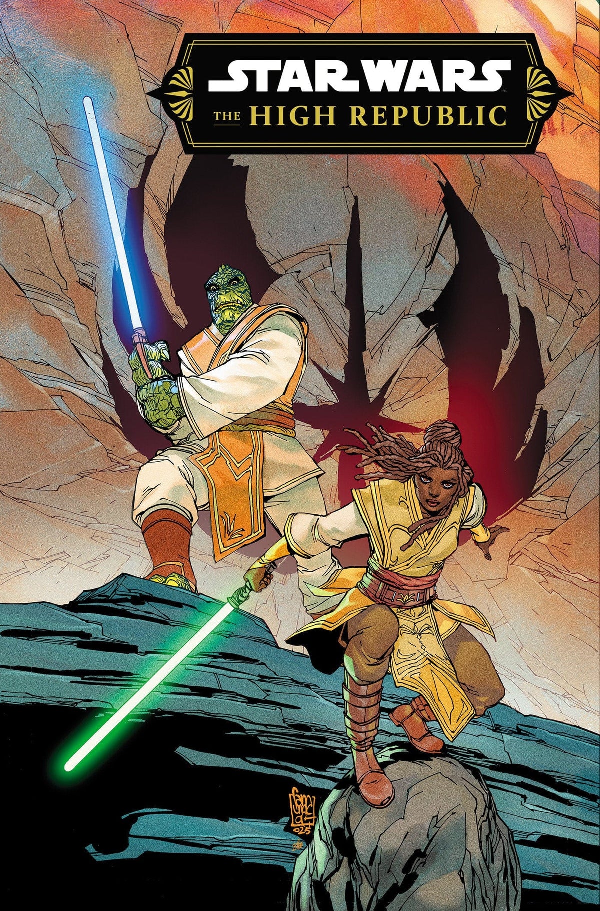 Star Wars: The High Republic Phase III - Trials Of The Jedi Omnibus Camuncoli Cover [DM Only] HC