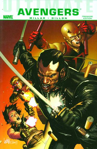 Ultimate Comics Avengers Prem HC Blade Vs Avengers