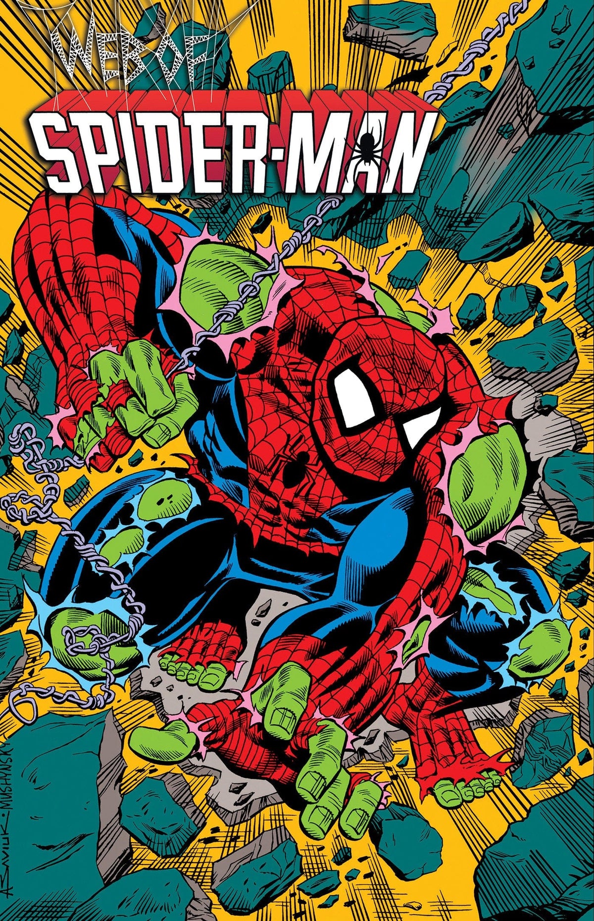 Web Of Spider-Man Omnibus Vol. 2 Alex Saviuk Cover [DM Only] HC