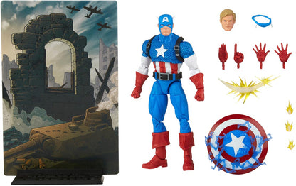 Marvel Legends 20th Anniversary 6 Inch Action Figure - Captain America Reissue