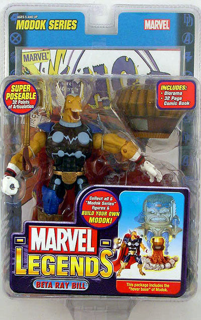 Marvel Legends 6 Inch Action Figure MODOK Series - Beta Ray Bill (Sub-Standard Packaging)