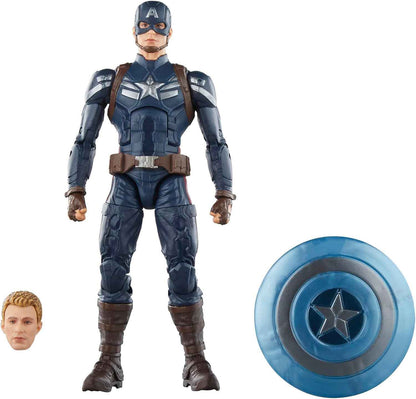 Marvel Legends Avengers 6 Inch Action Figure The Infinity Saga Wave 1 - Captain America (Sub-Standard Packaging)