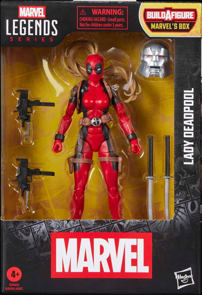 Marvel Legends 6 Inch Action Figure BAF Box - Lady Deadpool