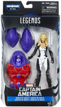 Marvel Legends Captain America 6 Inch Action Figure BAF Red Skull Onslaught - Mockingbird (Shelf Wear Packaging)