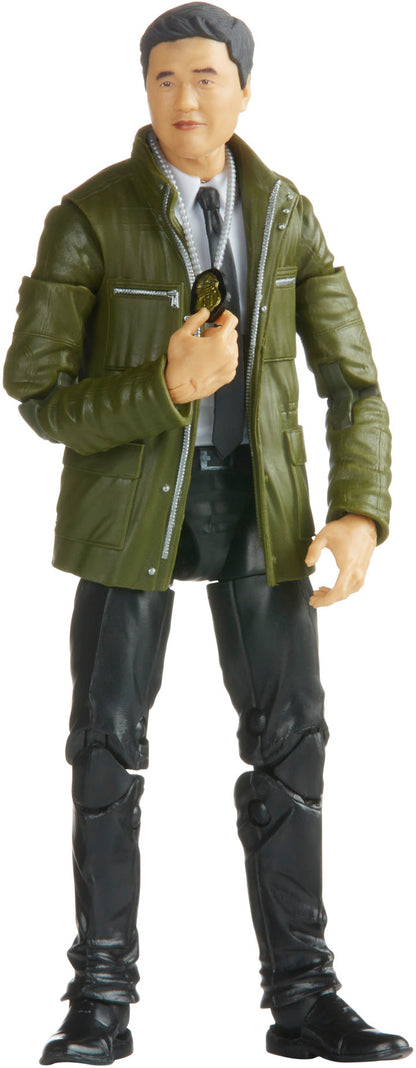 Marvel Legends Disney+ 6 Inch Action Figure BAF Khonshu - Agent Jimmy Woo (Non Mint Packaging)